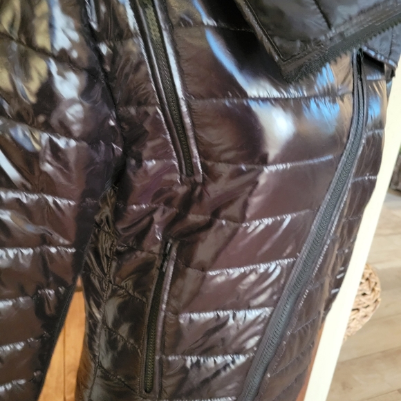 Demobaza Black Puffer Coat Jacket M/L - Picture 7 of 9